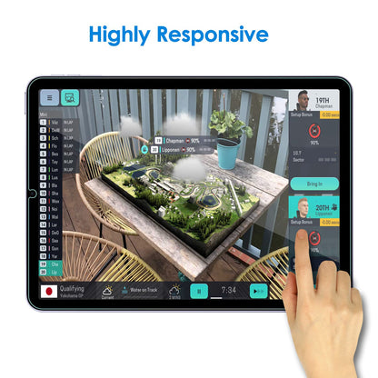 JETech Screen Protector for iPad (A16) 11th/10th Generation (2025/2022), 9H Tempered Glass Film, HD Clear, 2-Pack