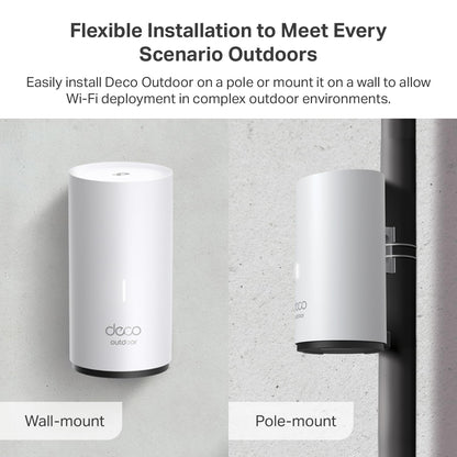 TP-Link Deco X55 AX3000 WiFi 6 Mesh System - Covers up to 6500 Sq.Ft, Replaces Wireless Router and Extender, 3 Gigabit Ports per Unit, Supports Ethernet Backhaul, Deco X55(3-Pack)