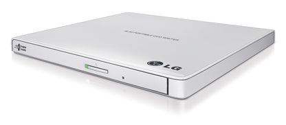 LG GP65NB60 8X USB 2.0 Super Multi Ultra Slim Portable DVD Writer Drive +/-RW External Drive with M-DISC Support - Black