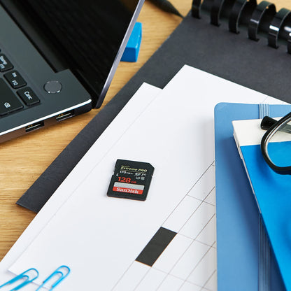 [Older Version] SanDisk 128GB Extreme PRO SDXC UHS-I Card - C10, U3, V30, 4K UHD, SD Card - SDSDXXY-128G-GN4IN