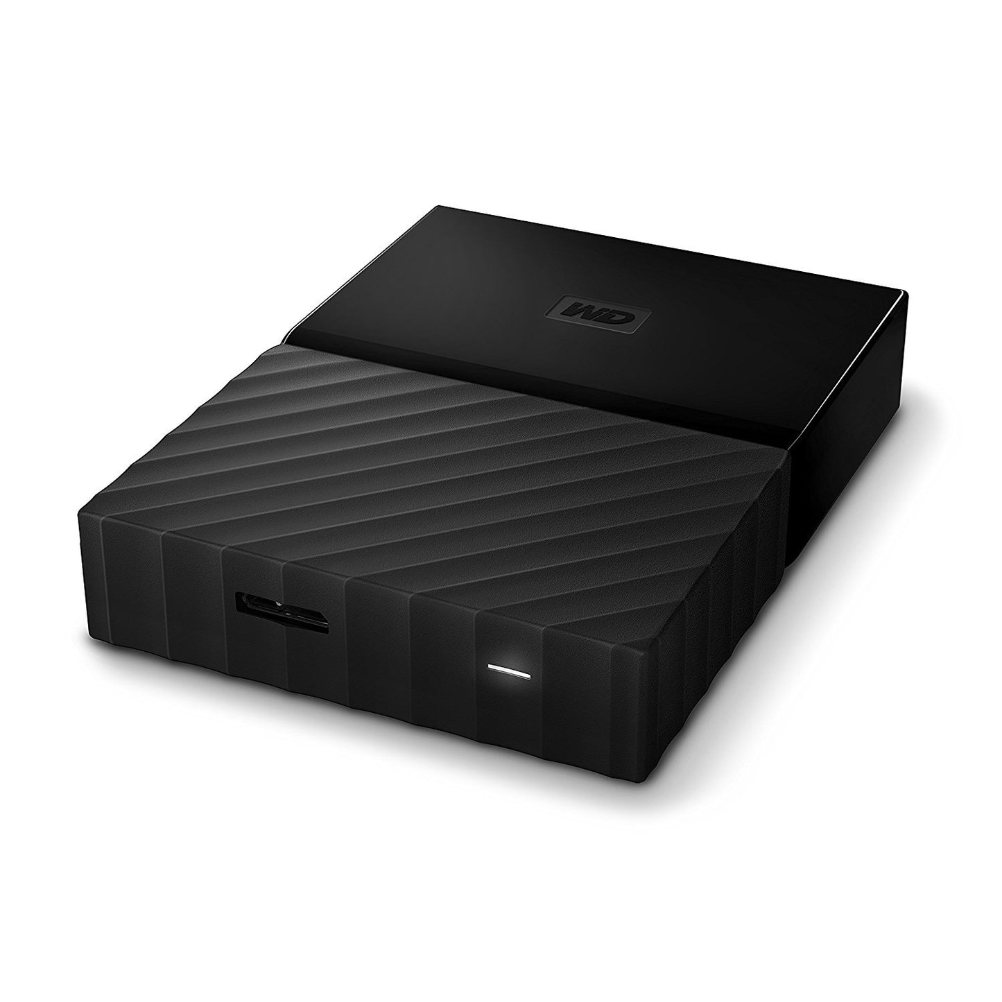 WD 5TB My Passport, Portable External Hard Drive, Black, backup software with defense against ransomware, and password protection, USB 3.1/USB 3.0 compatible - WDBPKJ0050BBK-WESN