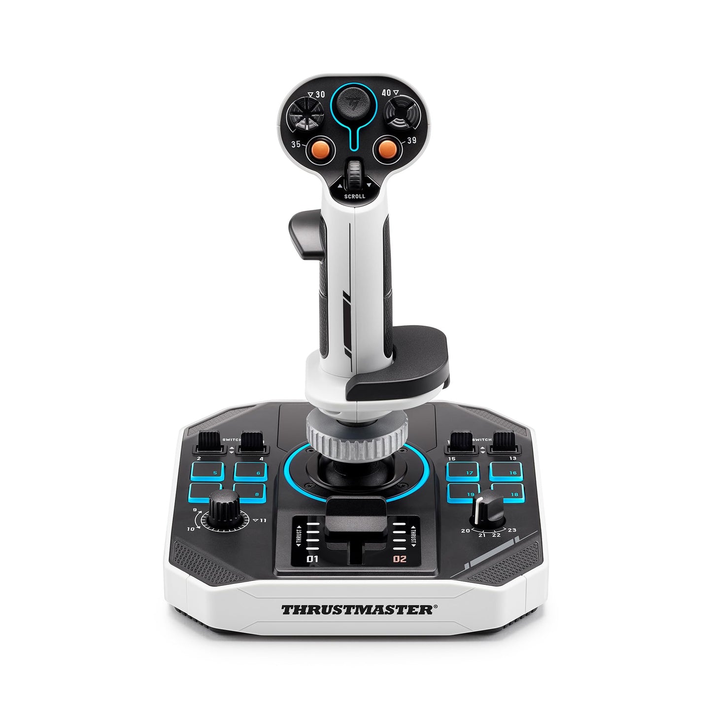 Thrustmaster Sol-R2 HOSAS Dual Flight Joysticks - Hall Effect Technology, 88 Buttons Space Sim Joystick for Flight Simulator - Compatible with PC