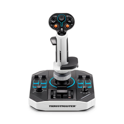 Thrustmaster Sol-R2 HOSAS Dual Flight Joysticks - Hall Effect Technology, 88 Buttons Space Sim Joystick for Flight Simulator - Compatible with PC