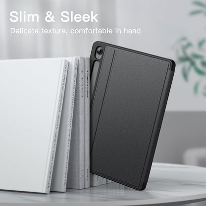 JETech Case for Samsung Galaxy Tab S10 Lite / S10 FE / S9 FE 10.9-Inch with S Pen Holder, Slim Folio Stand Protective Tablet Cover, Multi-Angle Viewing (Black)