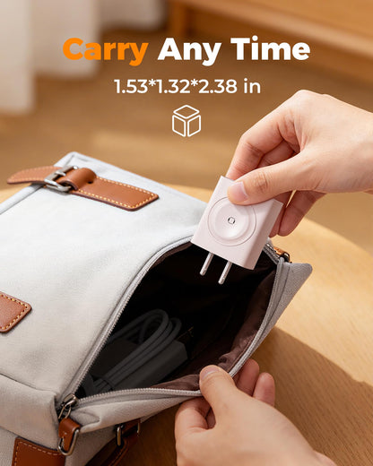 Charging Blocks for Apple Watch, 3-in-1 PD 20W USB C Charger Block with Built-in Wireless Smart Watch Charging, Dual Ports Wall Charger Compatible with iPhone,AirPods,iWatch