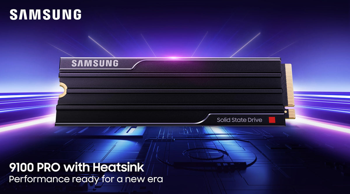 Samsung SSD 9100 PRO 2TB, PCIe 5.0x4 M.2 2280, Up to 14,700MB/s