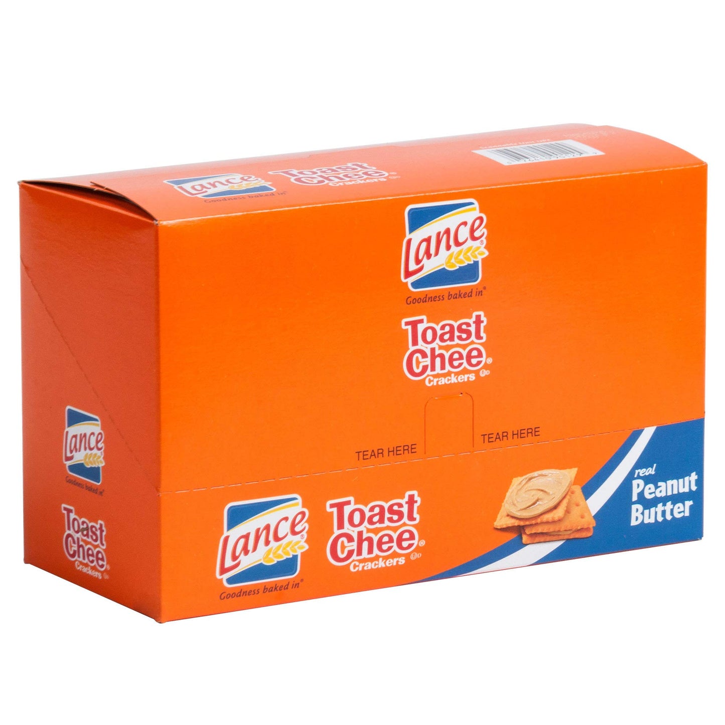 Lance Sandwich Crackers, Variety Pack, 3 Flavors, 20 Individually Wrapped Packs, 6 Sandwiches Each