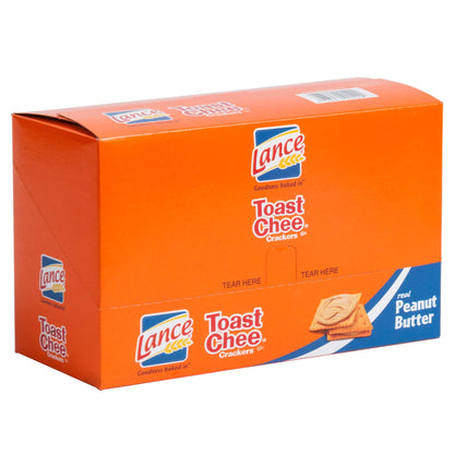 Lance Sandwich Crackers, Variety Pack, 3 Flavors, 20 Individually Wrapped Packs, 6 Sandwiches Each