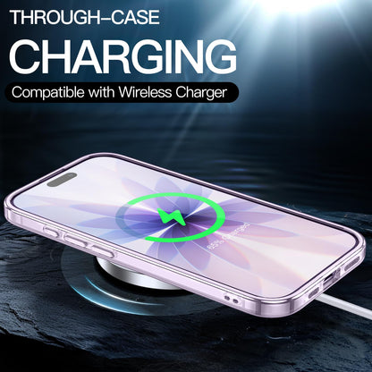 JETech Case for iPhone 17 Pro Max 6.9-Inch, Non-Yellowing Shockproof Phone Bumper Cover, Anti-Scratch Clear Back (Clear)