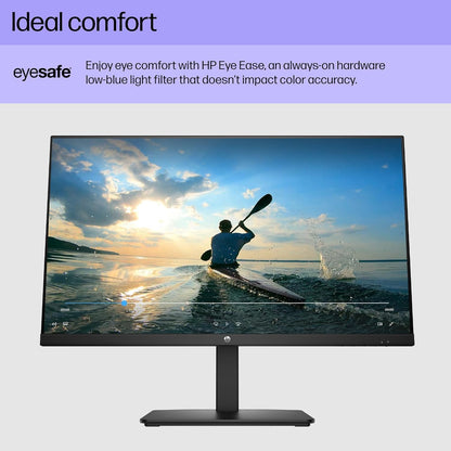 HP P24H G5 24" Class Full HD LCD Monitor - 16:9 - Black - 23.8" Viewable - in-Plane Switching (IPS) Technology - Edge LED Backlight - 1920 x 1080-16.7 Million Colors - 250 Nit - 5 ms - Speakers - HD
