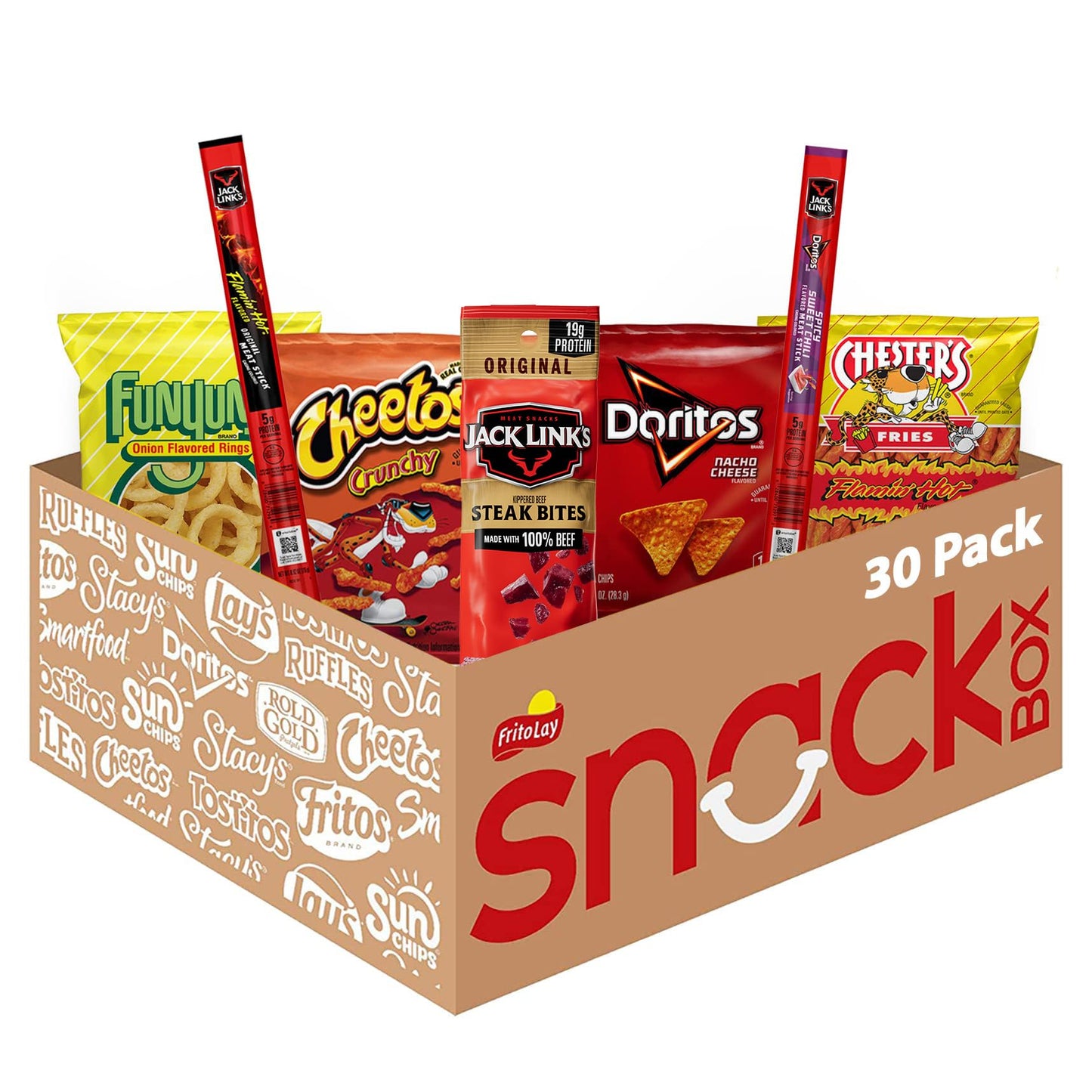 Frito-Lay Ultimate Snack Care Package, Favorites Mix, Variety Assortment of Chips, Cookies, Crackers & More, 40 Count