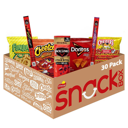 Frito-Lay Ultimate Snack Care Package, Favorites Mix, Variety Assortment of Chips, Cookies, Crackers & More, 40 Count