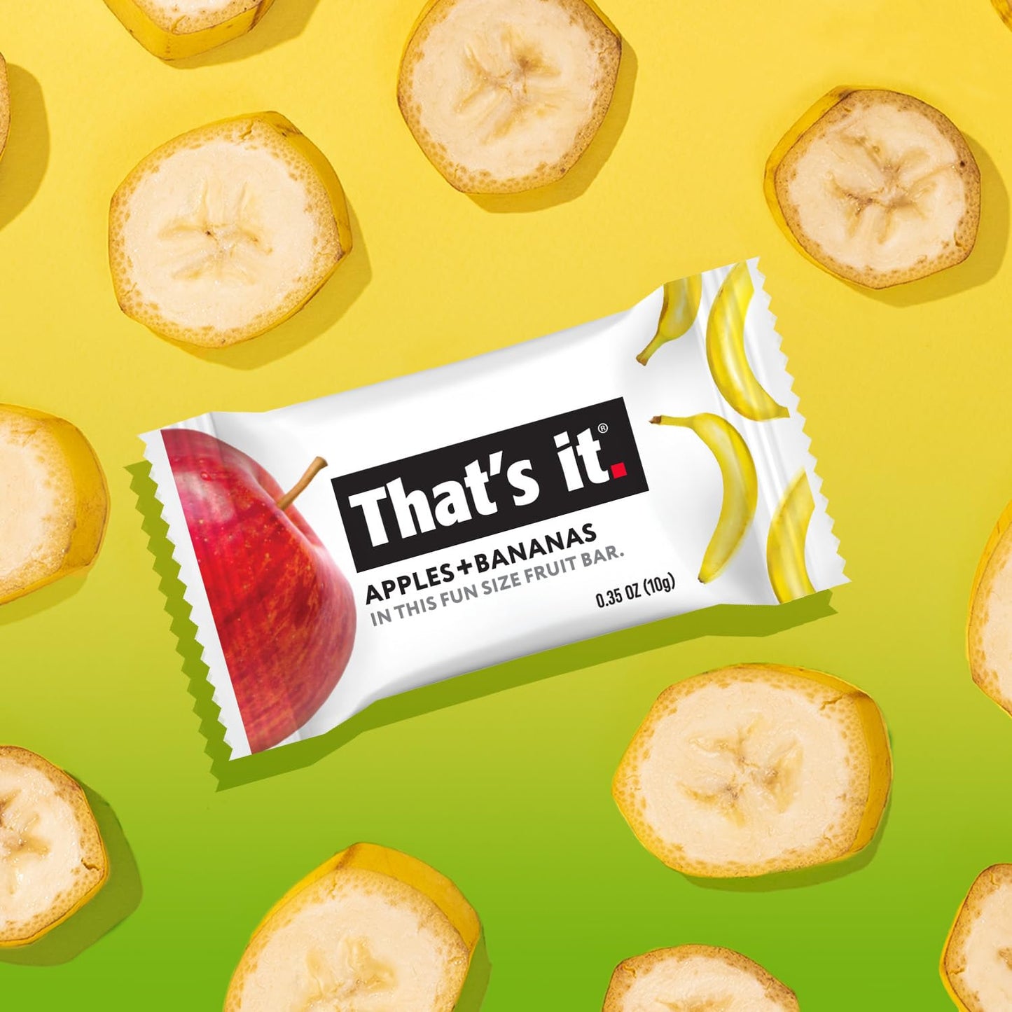 That’s it. Fun Size Fruit Bars Variety Pack (50 Pieces, 10g Each), Non-GMO, Kosher, Gluten Free, Breakfast Snacks, Allergy Friendly (Cherry-Cinnamon)
