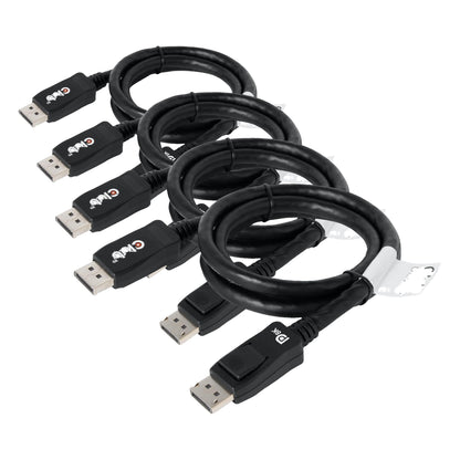 Club3D CAC-2068 VESA Certified DisplayPort to DisplayPort 1.4/Hbr3 M/M Cable DP 1.4 8K 60Hz 2m - 6,56ft