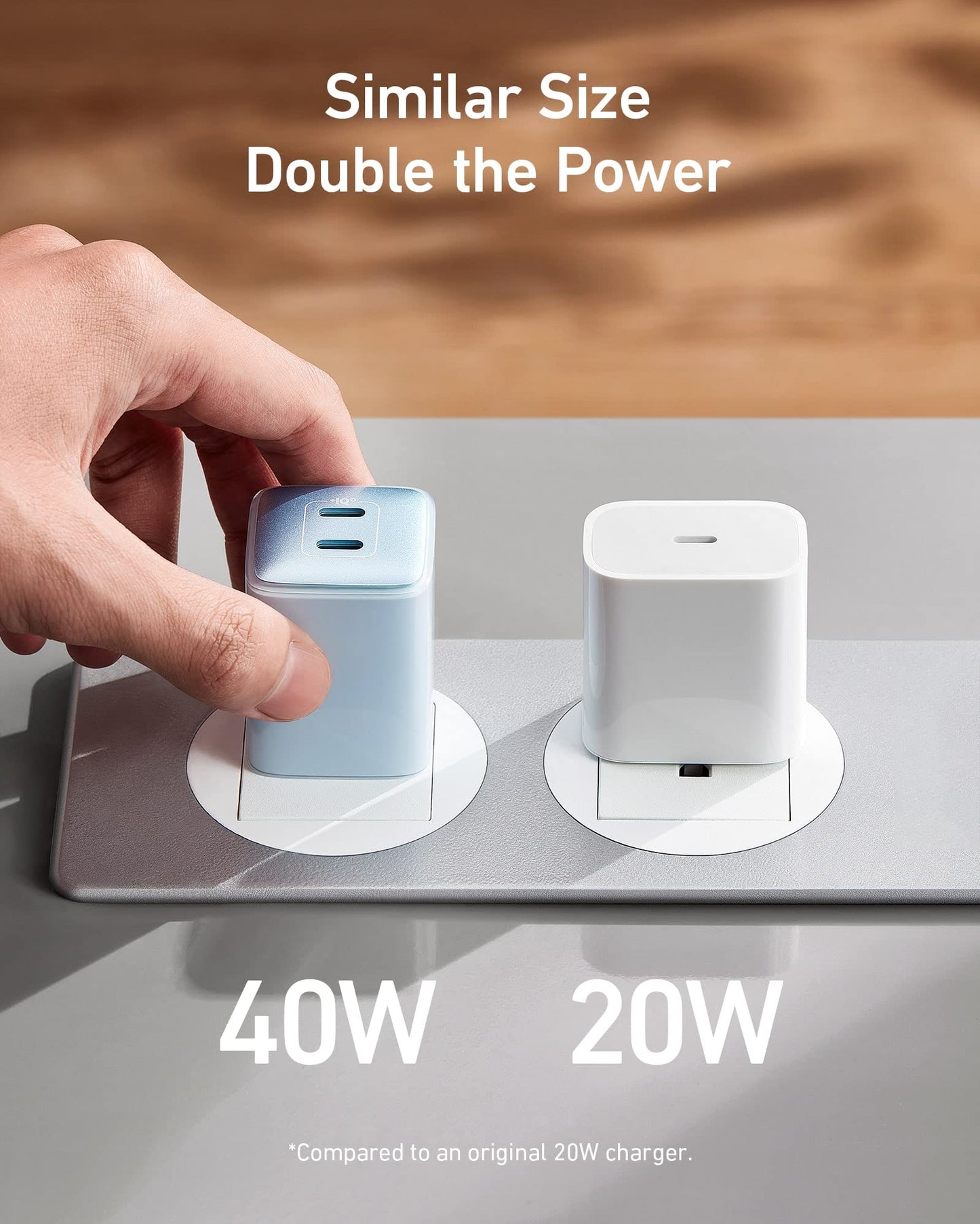 Anker USB C Charger 40W, 521 Charger (Nano Pro), PIQ 3.0 Durable Compact Fast Charger (Not Foldable) for iPhone 14/14 Plus/14 Pro/14 Pro Max/13, Galaxy, Pixel 4/3, iPad/iPad mini (Cable Not Included)