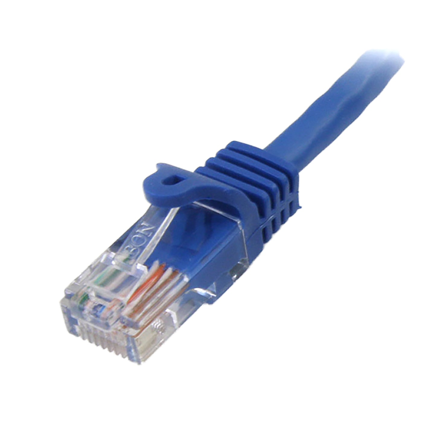 StarTech.com 3 ft. (0.9 m) Cat5e Ethernet Cable - Power Over Ethernet - Snagless - Blue - Ethernet Network Cable (RJ45PATCH3)