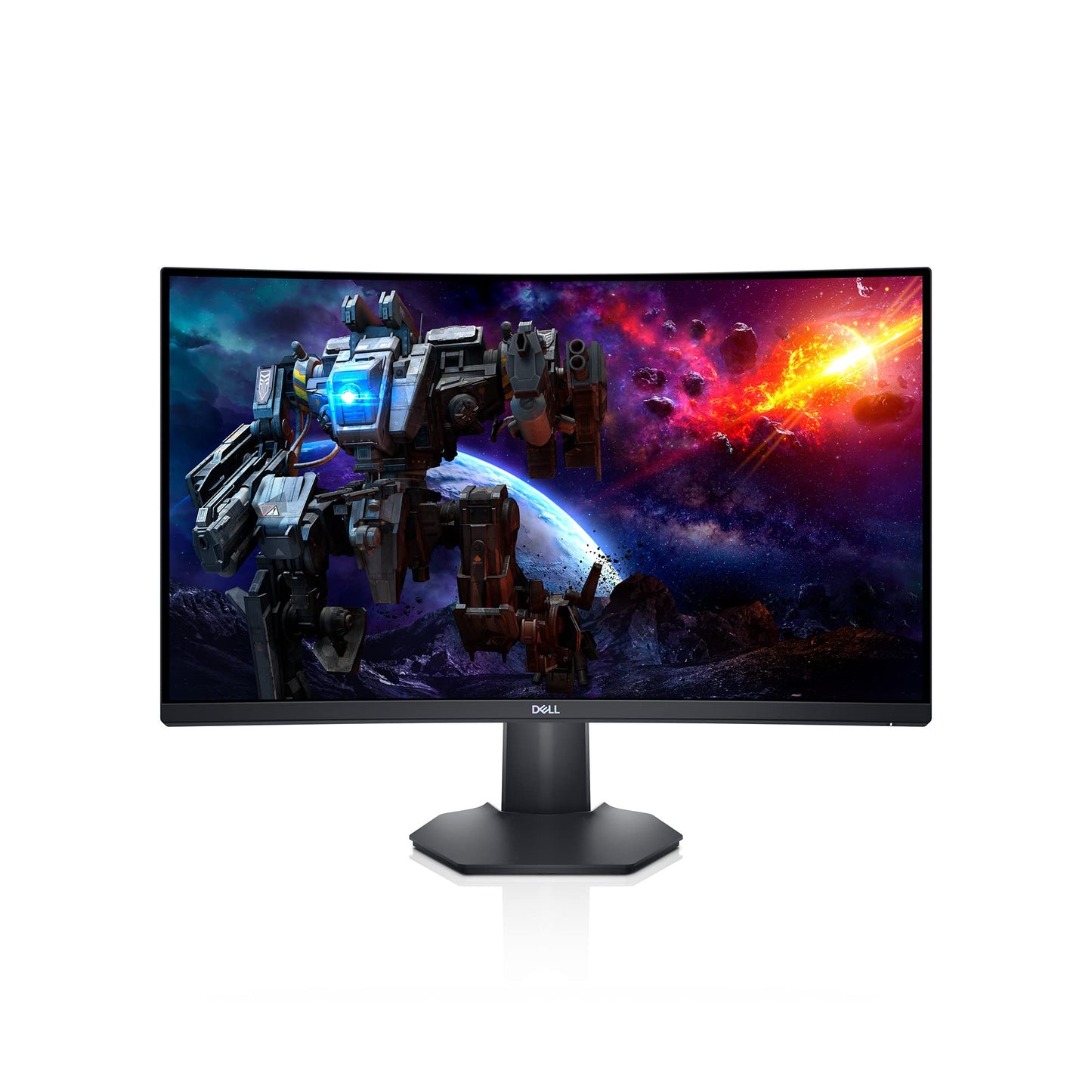 Dell S2722DGM Curved Gaming Monitor - 27-inch QHD (2560 x 1440) 1500R Curved Display, 165Hz Refresh Rate (DisplayPort), HDMI/DisplayPort Connectivity, Height/Tilt Adjustability - Black