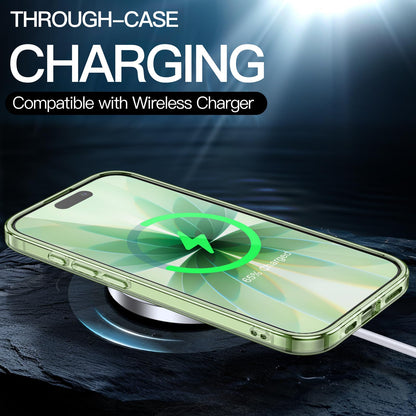 JETech Case for iPhone 17 Pro Max 6.9-Inch, Non-Yellowing Shockproof Phone Bumper Cover, Anti-Scratch Clear Back (Clear)