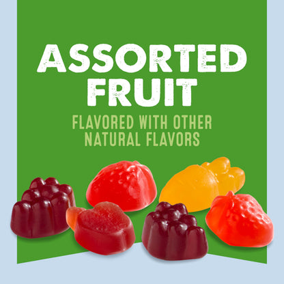Mott's Fruit Flavored Snacks, Assorted Fruit, Gluten Free Snack, Value Pack, 22 Pouches, 17.6 oz (Pack of 6)