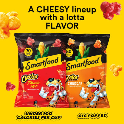 Smartfood Popcorn, White Cheddar, 1 Ounce (Pack of 64)