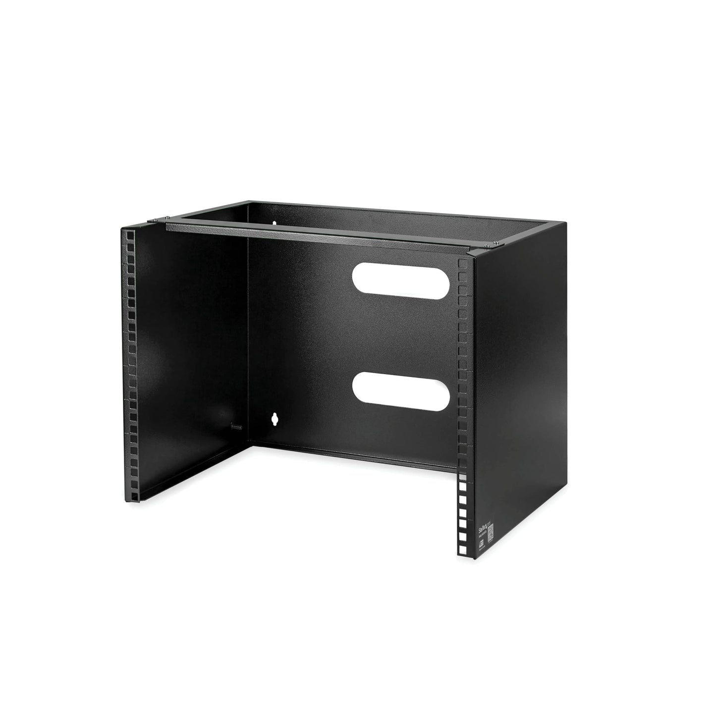 StarTech.com 6U Wall Mount Network Rack - 14 Inch Deep (Low Profile) - 19" Patch Panel Bracket for Shallow Server and IT Equipment, Network Switches - 44lbs/20kg Weight Capacity, Black (WALLMOUNT6)