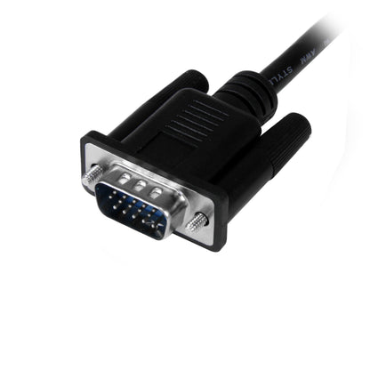 StarTech.com VGA to HDMI Adapter with USB Audio - VGA to HDMI Converter for Your Laptop / PC to HDTV - AV to HDMI Connector (VGA2HDU), Black