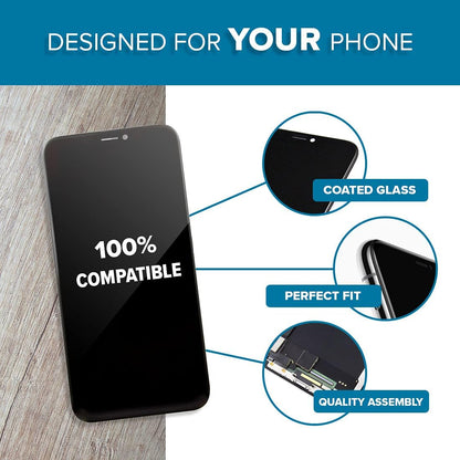 for iPhone X LCD Screen Replacement 5.8 Inch (Model A1865 A1901 A1902) Touch Display digitizer Assembly Screen