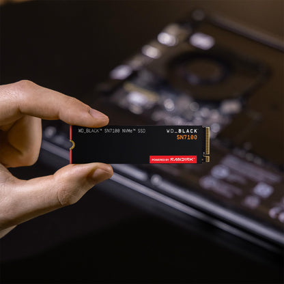 WD_Black SN7100 1TB NVMe SSD - Gen4 PCIe, M.2 2280, Up to 7,250 MB/s Read Speed, Up to 6,900 MB/s Write Speed, Next Gen TLC 3D NAND, for Laptops, Handheld Gaming Devices - WDS100T4X0E