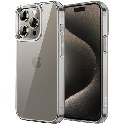 JETech Case for iPhone 15 6.1-Inch, Non-Yellowing Shockproof Phone Bumper Cover, Anti-Scratch Clear Back (Clear)