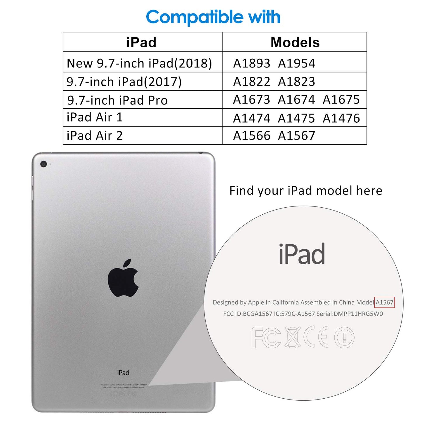 JETech Screen Protector for iPad (A16) 11th/10th Generation (2025/2022), 9H Tempered Glass Film, HD Clear, 2-Pack