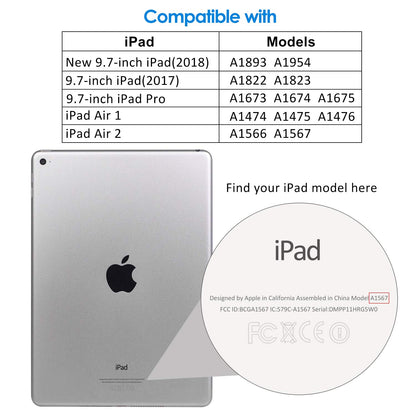 JETech Screen Protector for iPad (A16) 11th/10th Generation (2025/2022), 9H Tempered Glass Film, HD Clear, 2-Pack