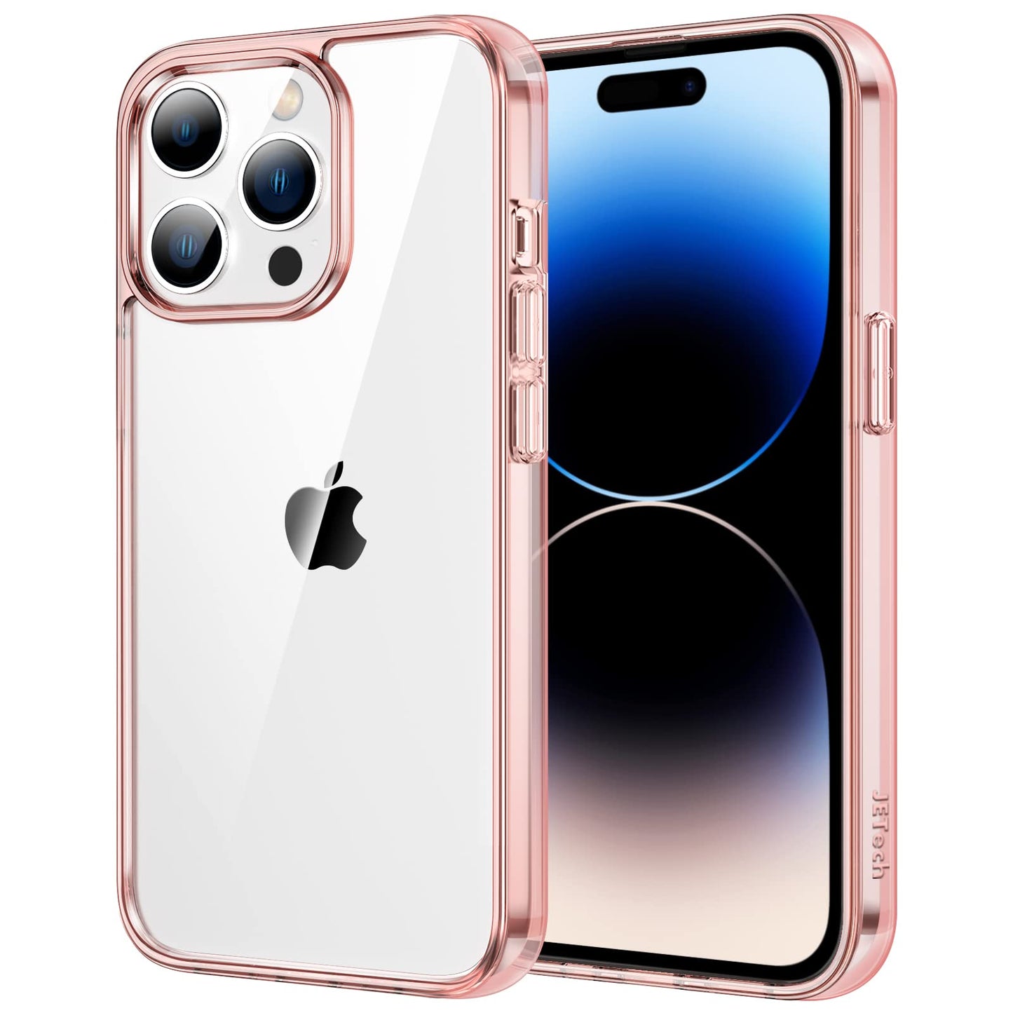 JETech Case for iPhone 14 6.1-Inch, Non-Yellowing Shockproof Phone Bumper Cover, Anti-Scratch Clear Back (Clear)