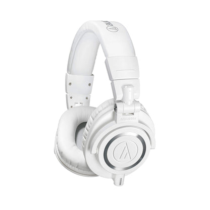 Audio-Technica ATH-M50X Professional Studio Monitor Headphones, Black, Professional Grade, Critically Acclaimed, with Detachable Cable
