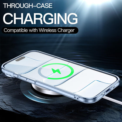 JETech Case for iPhone 17 Pro Max 6.9-Inch, Non-Yellowing Shockproof Phone Bumper Cover, Anti-Scratch Clear Back (Clear)