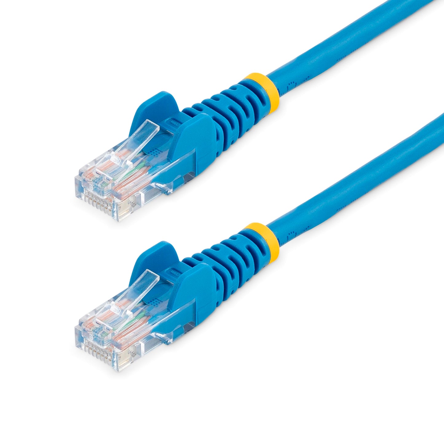 StarTech.com 3 ft. (0.9 m) Cat5e Ethernet Cable - Power Over Ethernet - Snagless - Blue - Ethernet Network Cable (RJ45PATCH3)