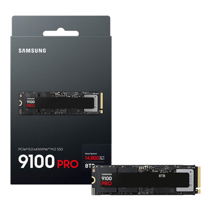 Samsung SSD 9100 PRO 2TB, PCIe 5.0x4 M.2 2280, Up to 14,700MB/s