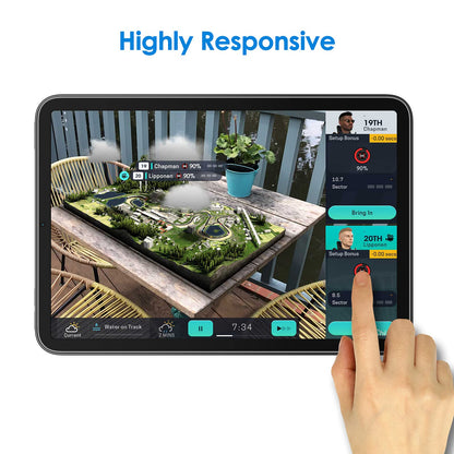 JETech Screen Protector for iPad (A16) 11th/10th Generation (2025/2022), 9H Tempered Glass Film, HD Clear, 2-Pack
