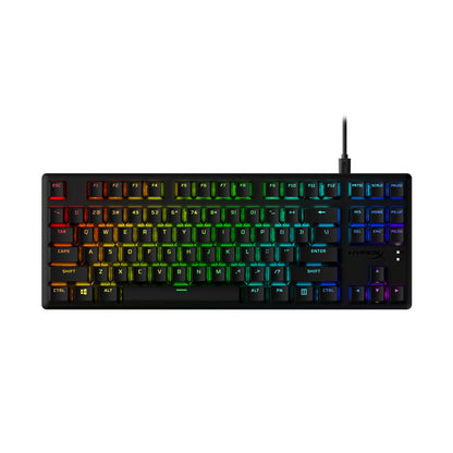 HyperX Alloy Origins 65 - Mechanical Gaming Keyboard – Compact 65% Form Factor - Linear Red Switch - Double Shot PBT Keycaps - RGB LED Backlit - NGENUITY Software Compatible,Black