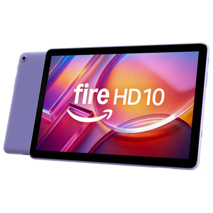 Amazon Fire HD 10 tablet (newest model) built for relaxation, 10.1" vibrant Full HD screen, octa-core processor, 3 GB RAM, 32 GB, Ocean