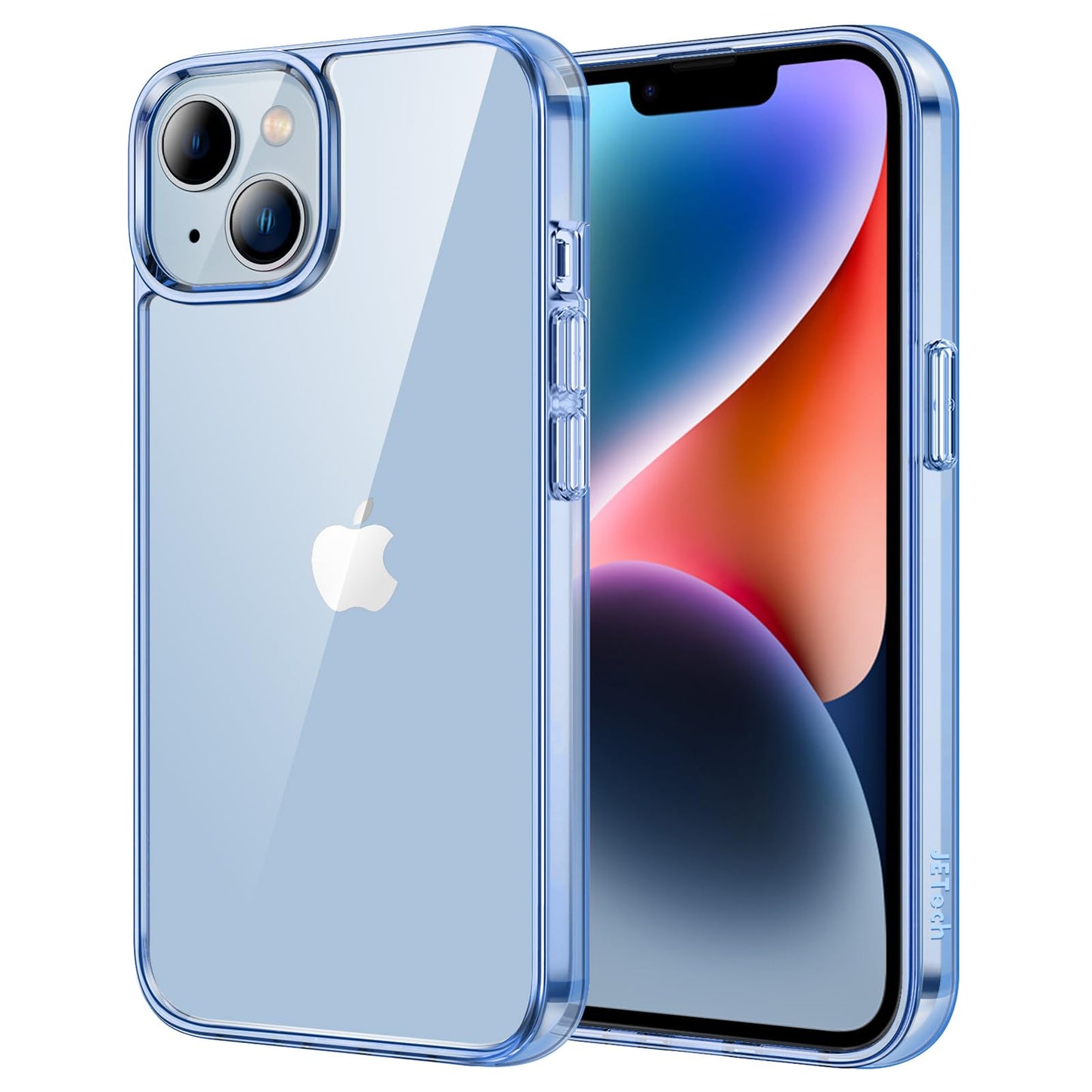 JETech Case for iPhone 14 6.1-Inch, Non-Yellowing Shockproof Phone Bumper Cover, Anti-Scratch Clear Back (Clear)