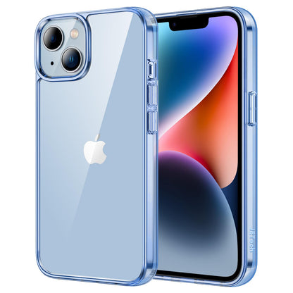 JETech Case for iPhone 14 6.1-Inch, Non-Yellowing Shockproof Phone Bumper Cover, Anti-Scratch Clear Back (Clear)