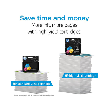HP 62 Black/Tri-Color Ink (2-Pack) | Works with Envy 5540, 5640, 5660, 7640, OfficeJet 5740, 8040, OfficeJet Mobile 200, 250 | Instant Ink Eligible | N9H64FN | Packaging May Vary