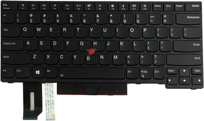 GinTai Keyboard Laptop 01YP440 with Backlit Replacement for Lenovo ThinkPad E480 T480s L480 L380 /L380 Yoga T490 E490 E495 T495 L390/L390 Yoga L490 T490 P43s 20RH, 20RJ