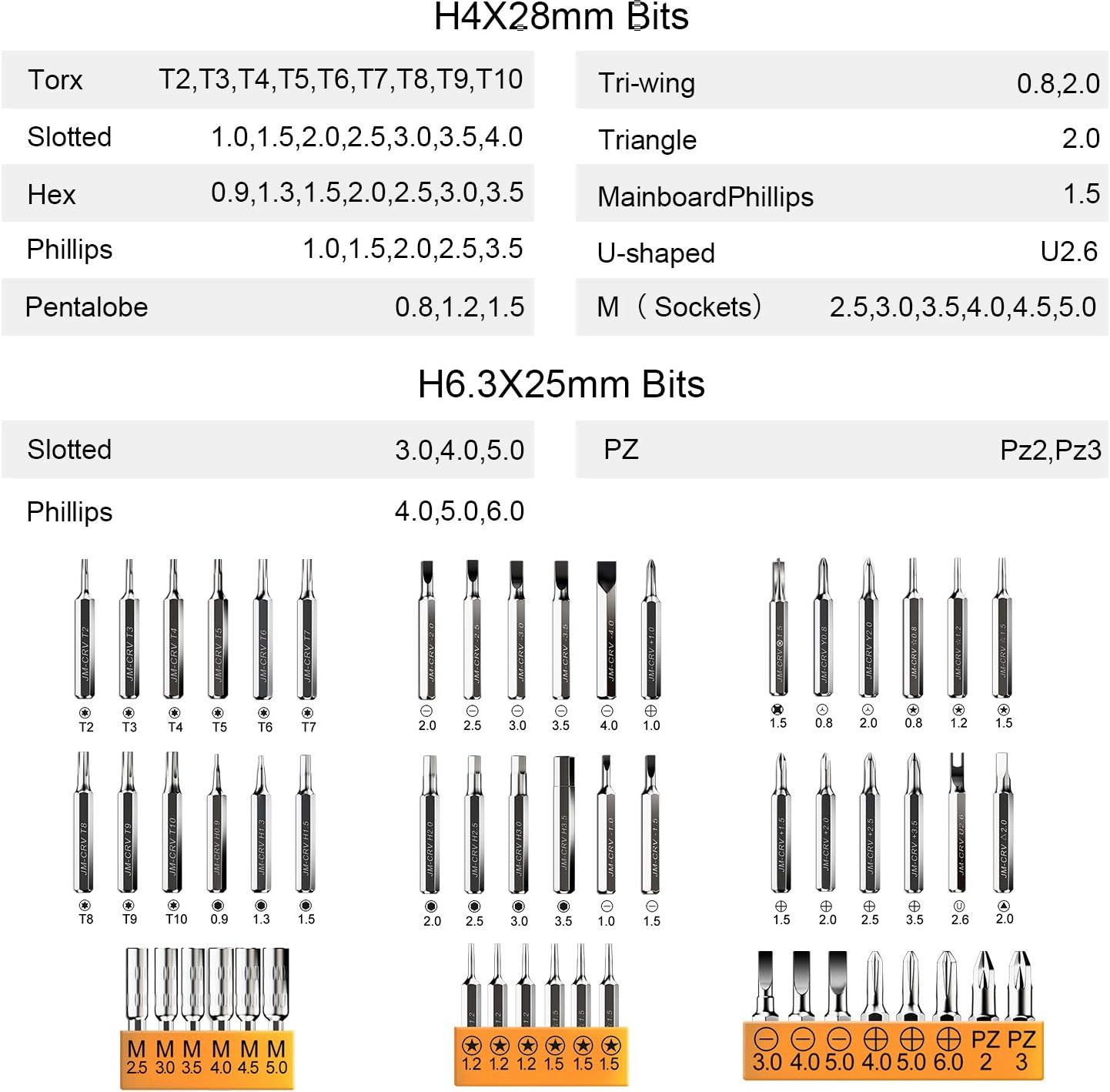 JAKEMY Screwdriver Set, All in 1 with 50 Magnetic Precision Driver Bits, Repair Tool Kit with Pocket Tool Bag for iPhone, Computer, Macbook, Cell Phone, PC, Laptop, Tablet, Game Console