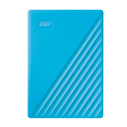 WD 5TB My Passport, Portable External Hard Drive, Black, backup software with defense against ransomware, and password protection, USB 3.1/USB 3.0 compatible - WDBPKJ0050BBK-WESN