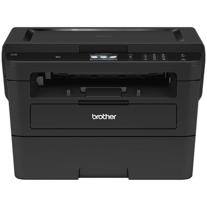 Brother Compact Monochrome Laser Printer, HLL2395DW, Flatbed Copy & Scan, Wireless Printing, NFC with Refresh Subscription Free Trial and Amazon Dash Replenishment Ready