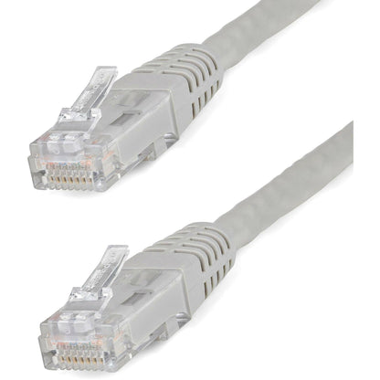 StarTech 6ft CAT6 Ethernet Cable - White CAT 6 Gigabit Ethernet Wire -250Mhz 100W PoE RJ45 UTP Molded Network Patch Cord with Strain Relief (C6PATCH6WH)