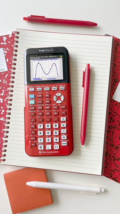 Texas Instruments TI-84 Plus CE Color Graphing Calculator, Black