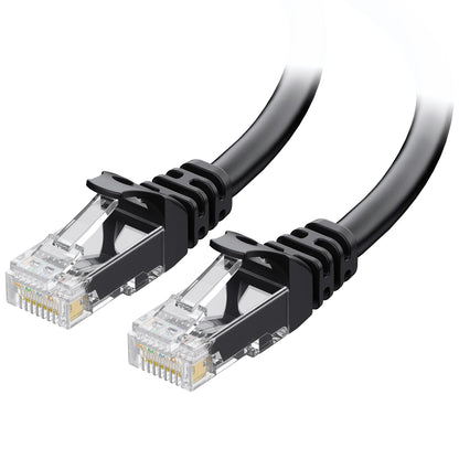 Cable Matters 10Gbps Snagless Cat 6 Ethernet Cable - 20ft, Cat 6 Cable, Cat6 Cord, Ethernet Cord, Black