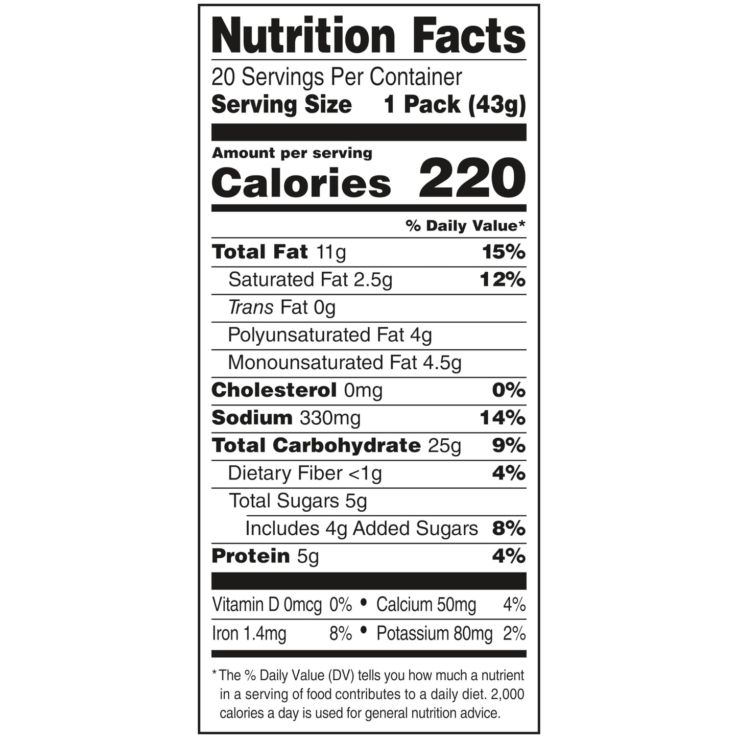 Lance Sandwich Crackers, Variety Pack, 3 Flavors, 20 Individually Wrapped Packs, 6 Sandwiches Each